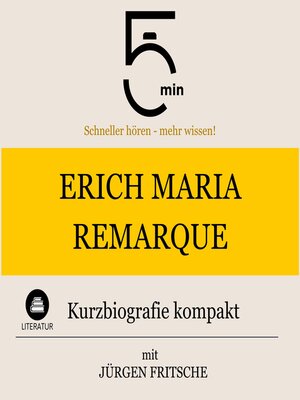 cover image of Erich Maria Remarque